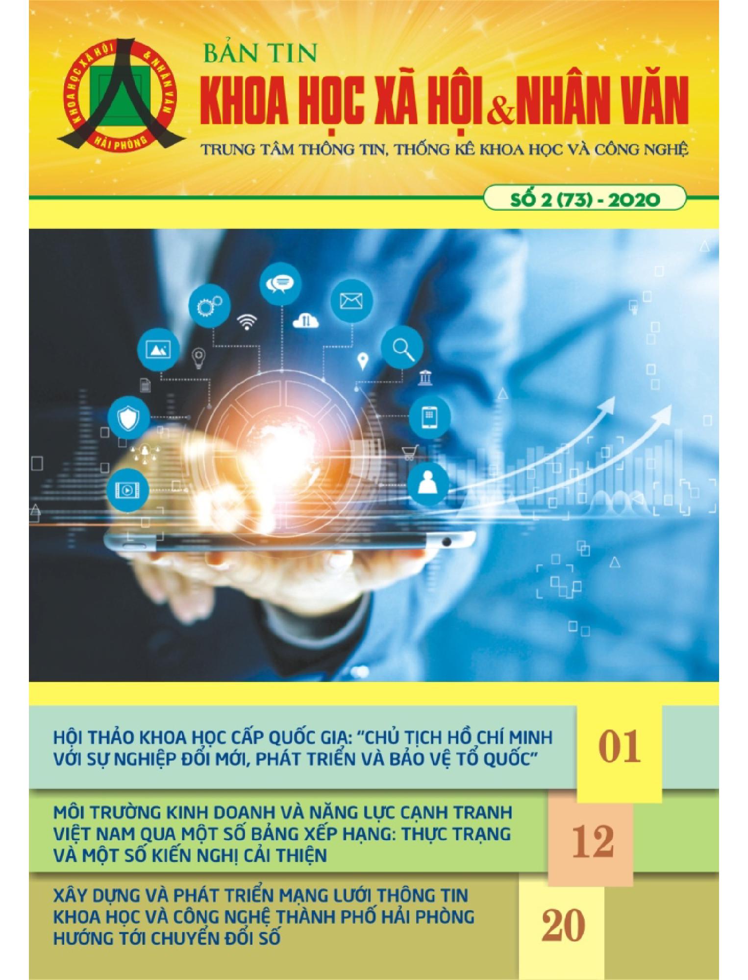 Số 2 - 2020 (KH, XH&NV)