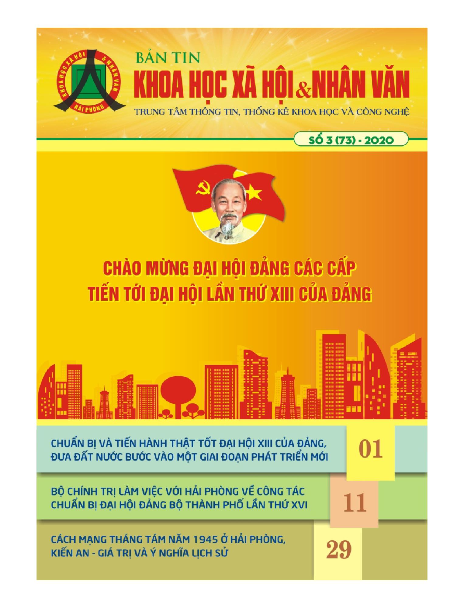 Số 3 - 2020 (KH, XH&NV)